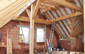 Llanwinio attic trusses